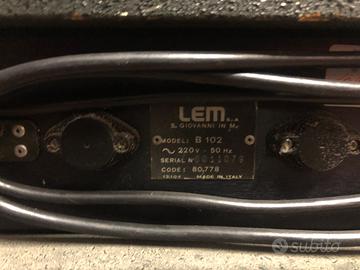 Ampli basso Lem B 102