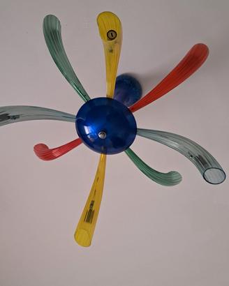 Lampadario disegn vetro di Murano 