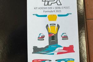 Adesivi Completi Go kart Praga e Formula K