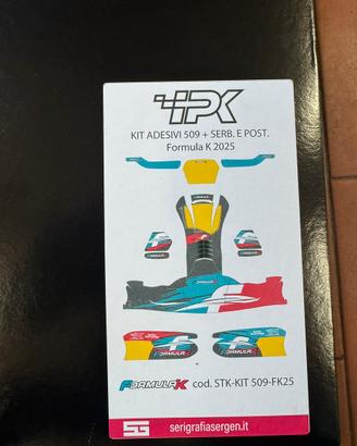 Adesivi Completi Go kart Praga e Formula K