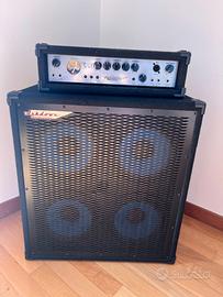 Stack Basso Ashdown MAG 300H + Cassa MAG 410T Deep