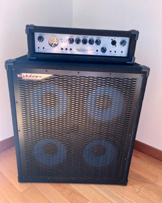 Stack Basso Ashdown MAG 300H + Cassa MAG 410T Deep