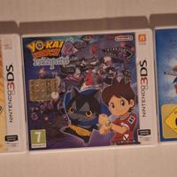 Lotto 3 Giochi Yo-Kai Watch Nintendo 3DS 