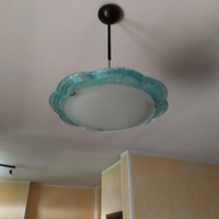 Lampadario in vetro