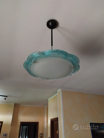 Lampadario in vetro