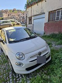 Fiat 500 bianca
