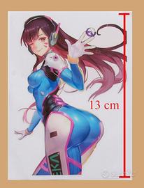4 adesivi sexy hentai 