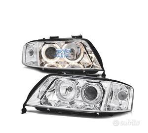 FARI XENON AUDI A6 4B 01-04 FONDO CROMATO