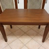 TAVOLO CON SEDIE SCAVOLINI