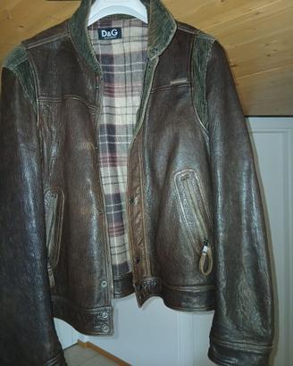 Giubbotto pelle Dolce & Gabbana