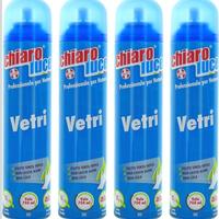 Chiaro luce pulitore vetri 4 pezzi