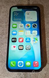 Apple iPhone 12 - 128 GB con box e cover