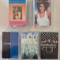 casette di Whitney Houston Backstreet Boys Five