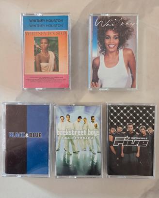 casette di Whitney Houston Backstreet Boys Five
