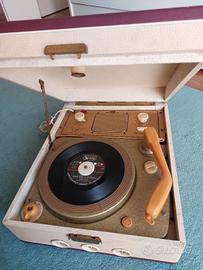 giradischi valigetta anni 60 vintage fonovaglia
