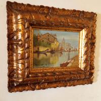 Olio su tela originale 