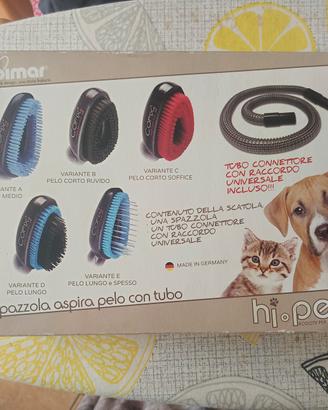 kit spazzola per cani