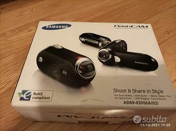 SAMSUNG FLASHCAM VIDEOCAMERA 10X OPTICAL ZOOM