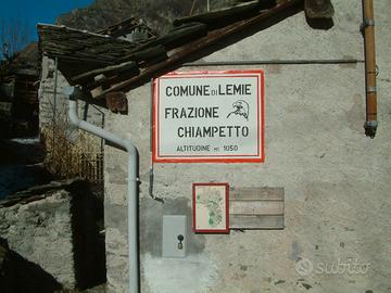 Vendita rustico LEMIE fraz. Chiampetto