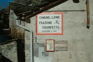 Vendita rustico LEMIE fraz. Chiampetto