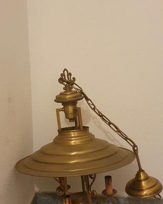 Lampadario in ottone SCONTATISSIMO 