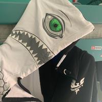 Felpa Tecknik con cappuccio animato