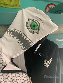 Felpa Tecknik con cappuccio animato