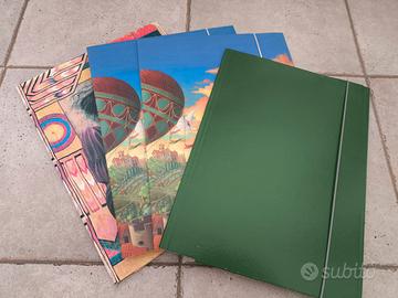 cartellette assortite con elastico