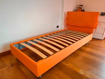 Letto singolo con doga