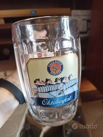 6+6 bicchieri da birra con manico Oktoberfest 