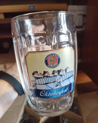 6+6 bicchieri da birra con manico Oktoberfest 