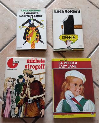 4 libri anni '60 '70 originali 