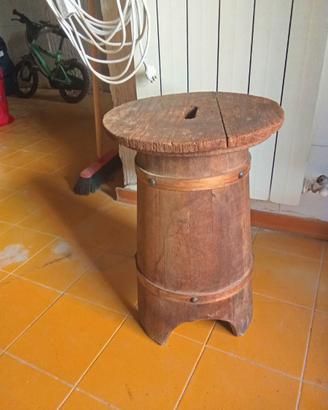 Sgabello in legno