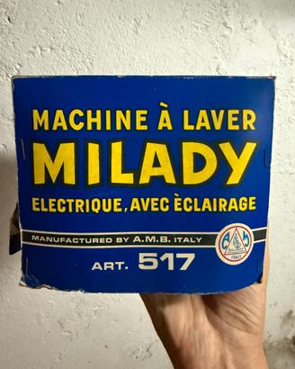 Mini lavatrice giocattolo anni ‘60 Milady
