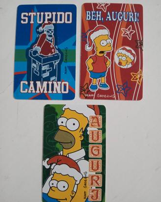 Card The Simpsons  Natale Ferrero 1999