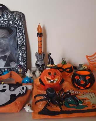 Lotto Halloween: Singoli o Completo, Zucche, LED