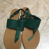 Sandalo da donna in pelle