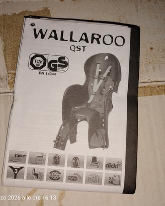 seggiolino posteriore bici