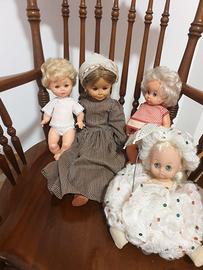 Lotto bambole vintage