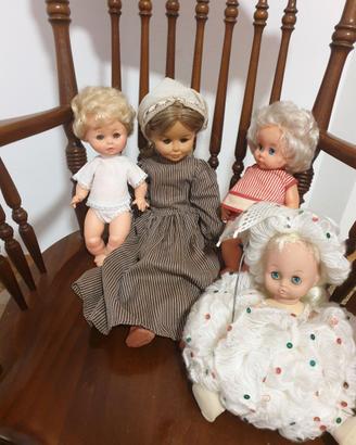 Lotto bambole vintage