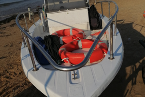 Scafo carrello è motore