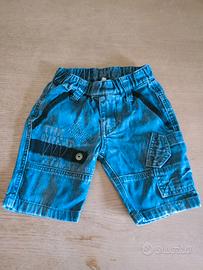 Shorts bimbo 3 anni cotone e lino
