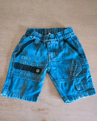 Shorts bimbo 3 anni cotone e lino