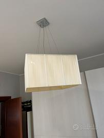 Lampadario beige