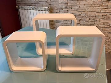 Set mensole a cubo