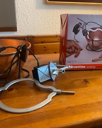 Pentola in rame x polenta con motorino elettrico