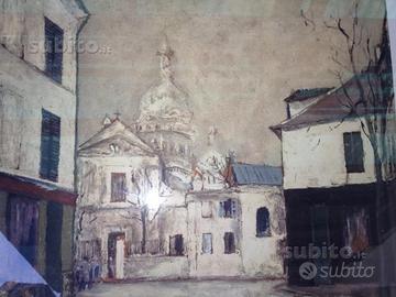 Dipinto maurice utrillo