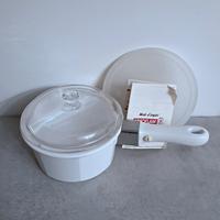 casseruola pirofila vetroceramica manico ARCOFLAM 