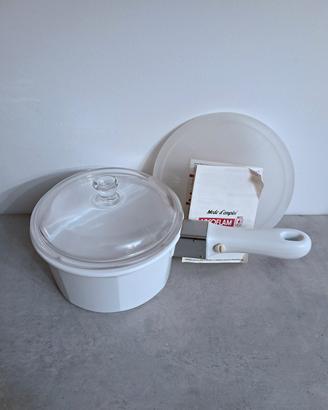 casseruola pirofila vetroceramica manico ARCOFLAM 