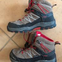 Scarpe trekking bambino cmp misura 30